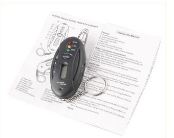 小型 LED のデジタル呼吸は keychain が付いているアルコール テスターを導きました