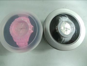 Pu バンド シリコーンのバンドの腕時計、柔らかくスマートな導かれたタッチ画面の腕時計、防水 1 台の自動支払機