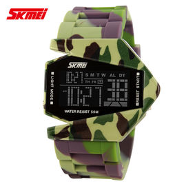 在庫の Skmei のブランドの飛行機の Camo 多機能のデジタルの腕時計