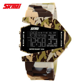 在庫の Skmei のブランドの飛行機の Camo 多機能のデジタルの腕時計