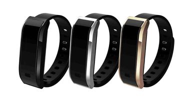 男女兼用の多機能 OLED デジタルの腕時計、アルミ合金の輪ゴムの ブルートゥース のスマートな腕時計
