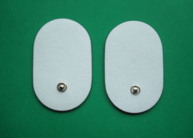 デジタル療法機械、非編まれた 10 の単位のパッドのための黒い/白 50*80MM の楕円形の形/電極のパッド