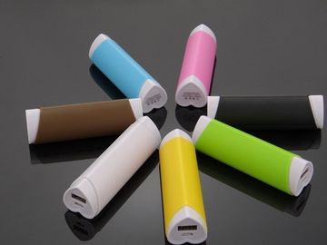 中心の形の口紅 USB 多彩な Iphone/IPod のための携帯用力銀行