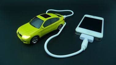 Samsung ギャラクシー ノート車の形の緊急李イオン力銀行 4400mah