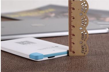 白い携帯電話/Ipad のための携帯用細い李イオン力銀行 4000mAh