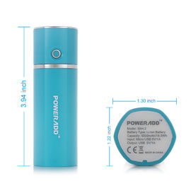 李ポリマー電池の小型管のポケット 5000mAh 多機能力銀行