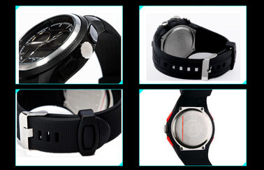 一時間毎のチャイムが付いている Round Multifunction Analog Digital 女性腕時計