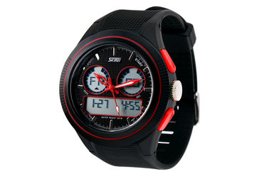 一時間毎のチャイムが付いている Round Multifunction Analog Digital 女性腕時計