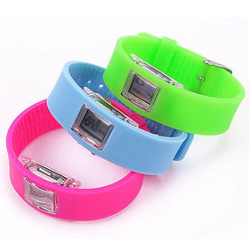 男の子/女の子のための偶然の流行の LED デジタルの腕時計の適用範囲が広い動き