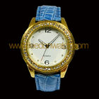 直接工場熱い販売の水晶合金の金属の箱の腕時計