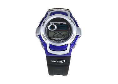デジタル スポーツの腕時計 LCD の時間表示 ABS 箱をスクロールしている流行の子供