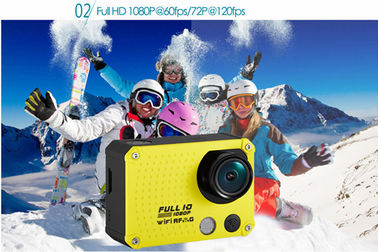 60 メートルはスポーツの行為のカメラ 1080P 4GB | 32GB 高い定義 2.0"を LCD スクリーン防水します