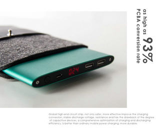 速く携帯用力を満たす 20000mah はラップトップのための充電器/移動式電源を取引します
