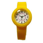 防水のシリコーンのバンドの腕時計、男女兼用の腕輪の腕時計