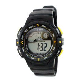 注文の簡単なスポーツ多機能デジタル腕時計水証拠停止腕時計